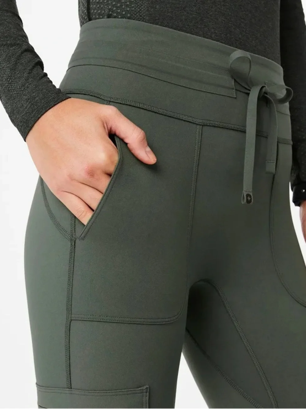 FIGS Ashland High-Rise Scrublegging (Moss) Women’s Skinny Leg Scrub Legging